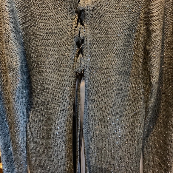 Gray with glitter sweater - Picture 6 of 7